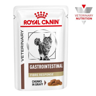Royal Canin Veterinary Gastrointestinal Fibre Response s/o index Вологий лікувальний корм для котів при гострих та хронічних закрепах