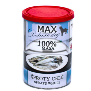 FALCO MAX Deluxe Dog 100% Fish Whole Sprats Консервована риба для собак Цілі Шпроти FALCO MAX Deluxe Dog 100% Fish Whole Sprats Консервована риба для собак Цілі Шпроти