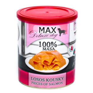 FALCO MAX Deluxe Dog 100% Fish Salmon Pieces Консервована риба для собак Шматочки Лосося FALCO MAX Deluxe Dog 100% Fish Salmon Pieces Консервована риба для собак Шматочки Лосося