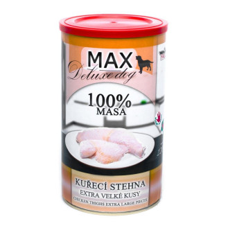 FALCO MAX Deluxe Dog 100% Meat Chicken Thighs Extra Large Pieces Консервоване м'ясо для собак Курячі Стегна