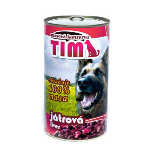 FALCO TIM Dog 100% Meat Liver Консервированное мясо для собак Ассорти из Говядины и Печени FALCO TIM Dog 100% Meat Liver Консервированное мясо для собак Ассорти из Говядины и Печени