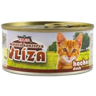 FALCO LIZA Cat 100% Meat Duck Консервоване м'ясо для котів Асорті з Качки
