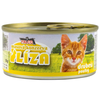 FALCO LIZA Cat 100% Meat Poultry Консервоване м'ясо для котів Асорті з Птаха
