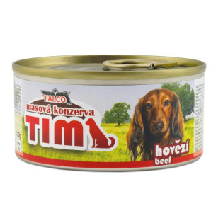 FALCO TIM Mini Dog 100% Meat Beef Консервированное мясо для маленьких собак Ассорти из Говядины FALCO TIM Mini Dog 100% Meat Beef Консервированное мясо для маленьких собак Ассорти из Говядины