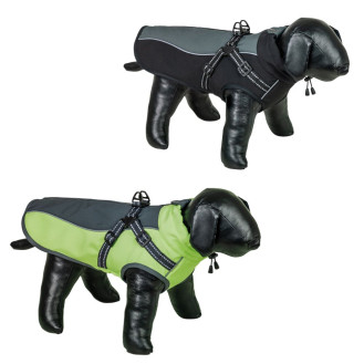 Nobby Dog Vest 2 in 1 Meta Водонепроникний жилет для собак на флісі зі вшитою світловідбиваючою шлеєю