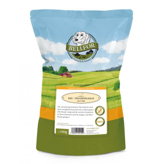 Bellfor Fleischstreifen 100% Deer Meat Strips Натуральні ласощі для собак В'ялене М'ясо Оленя