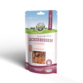 Bellfor Leckerbissen 100% Salmon Fillet Сублімовані ласощі для собак Філе Лосося