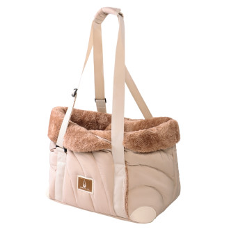 Nobby Shetland 2 in 1 Сумка-переноска для собак та котів вагою до 8 кг Трансформер з хутряною підкладкою-лежанкою