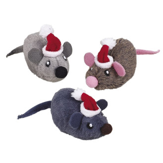 Nobby Xmas Plush Matatabi Mouse М'яка іграшка для котів Плюшева Різдвяна Миша з Мататабі