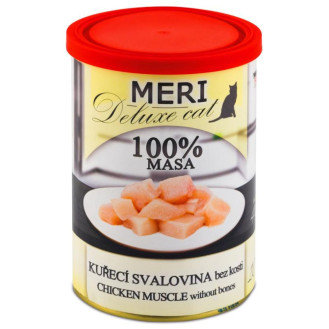 FALCO MERI Deluxe Cat 100% Meat Chicken Muscle Консервоване м'ясо для котів М'ясо Курки без кісток