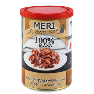 FALCO MERI Deluxe Cat 100% Meat Duck Muscle Консервоване м'ясо для котів М'ясо Качки без кісток FALCO MERI Deluxe Cat 100% Meat Duck Muscle Консервоване м'ясо для котів М'ясо Качки без кісток