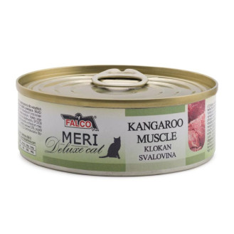 FALCO MERI Deluxe Cat 100% Meat Kangaroo Muscle Консервоване м'ясо для котів М'ясо Кенгуру без кісток