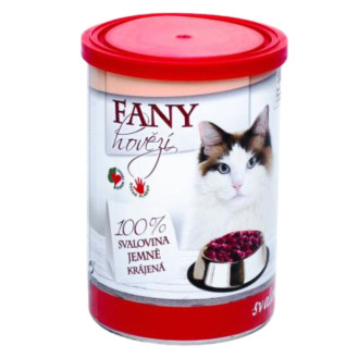 FALCO FANY Cat 100% Meat Beef Консервоване м'ясо для котів з високою енергетичною цінністю Яловичина