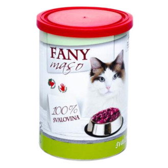 FALCO FANY Cat 100% Meat Mix Консервоване м'ясо для котів з високою енергетичною цінністю М'ясний Мікс