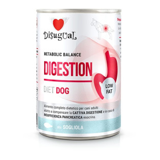 Disugual Metabolic Balance Diet Dog Digestion Low Fat Sole Fish Влажный лечебный корм для собак при заболеваниях ЖКТ Паштет из Морского Языка Disugual Metabolic Balance Diet Dog Digestion Low Fat Sole Fish Влажный лечебный корм для собак при заболеваниях ЖКТ Паштет из Морского Языка