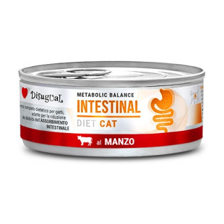 Disugual Metabolic Balance Diet Cat Intestinal Beef Влажный лечебный корм для котов при расстройствах пищеварения Паштет из Говядины Disugual Metabolic Balance Diet Cat Intestinal Beef Влажный лечебный корм для котов при расстройствах пищеварения Паштет из Говядины