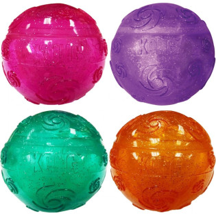 KONG Squeezz Crackle Ball Іграшка для собак Тріскучий М'яч KONG Squeezz Crackle Ball Іграшка для собак Тріскучий М'яч