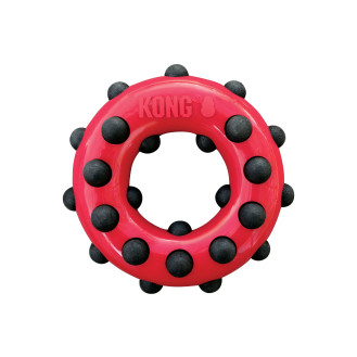 KONG Dotz Circle Іграшка для собак Кільце для очищення зубів та ясен