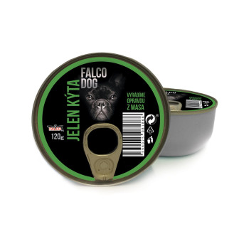 FALCO DOG 100% Meat Deer Консервоване добірне м'ясо для собак маленьких порід Оленіна