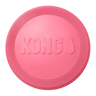 KONG Puppy Flyer Pink Іграшка для цуценят Рожевий Фрісбі KONG Puppy Flyer Pink Іграшка для цуценят Рожевий Фрісбі