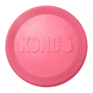 KONG Puppy Flyer Pink Іграшка для цуценят Рожевий Фрісбі