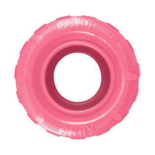 KONG Puppy Tires Pink Іграшка для цуценят Жувальна Рожева Шина для прорізування зубів KONG Puppy Tires Pink Іграшка для цуценят Жувальна Рожева Шина для прорізування зубів