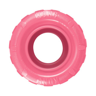 KONG Puppy Tires Pink Іграшка для цуценят Жувальна Рожева Шина для прорізування зубів