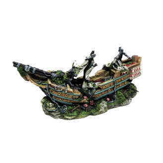 Nobby LED Aqua Ornaments Ship Светодиодный декор для аквариума Корабль на дне