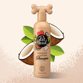 Pet Head Sensitive Soul Shampoo Заспокійливий шампунь для собак з чутливою шкірою з ароматом кокосу