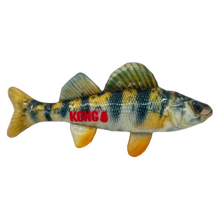 KONG Shieldz Wildz Fish Perch Плаваюча іграшка для собак Окунь для ігор на воді KONG Shieldz Wildz Fish Perch Плаваюча іграшка для собак Окунь для ігор на воді