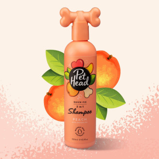 Pet Head Quick Fix Shampoo 2 in 1 Швидкоочищуючий шампунь-кондиціонер для собак з ароматом персика
