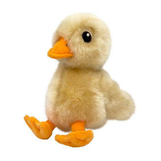 KONG Toughz Duck М'яка іграшка для собак Каченя з подвійною пищалкою