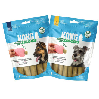 KONG Ziggies Enhanced Puppy Ласощі для зубів цуценят Жувальні Палички