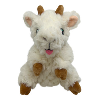 KONG Comfort Tykes Goat М'яка іграшка для собак Козеня зі знімною пищалкою