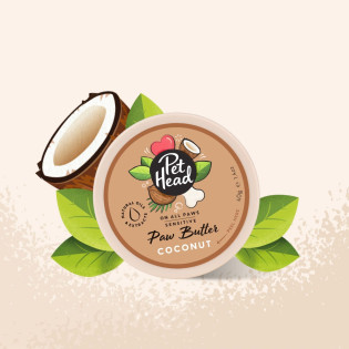Pet Head Paw Butter Coconut Кокосовий бальзам для собак з сухою шкірою носа та лап Pet Head Paw Butter Coconut Кокосовий бальзам для собак з сухою шкірою носа та лап