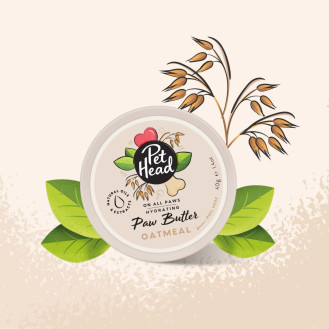 Pet Head Oatmeal Paw Butter Вівсяний бальзам для собак з сухою шкірою носа та лап