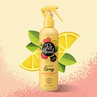 Pet Head Felin' Good Cat Spray Dry Clean Дезодоруючий спрей для котів з ароматом полуниці та лимону Pet Head Felin' Good Cat Spray Dry Clean Дезодоруючий спрей для котів з ароматом полуниці та лимону