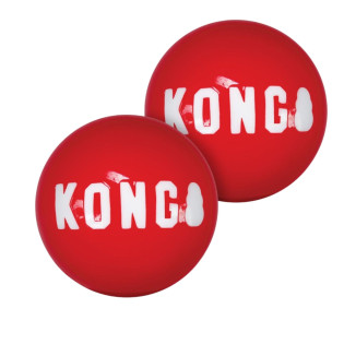KONG Signature Ball 2-PK Іграшка для собак Професійний Надпружний М'яч KONG Signature Ball 2-PK Іграшка для собак Професійний Надпружний М'яч